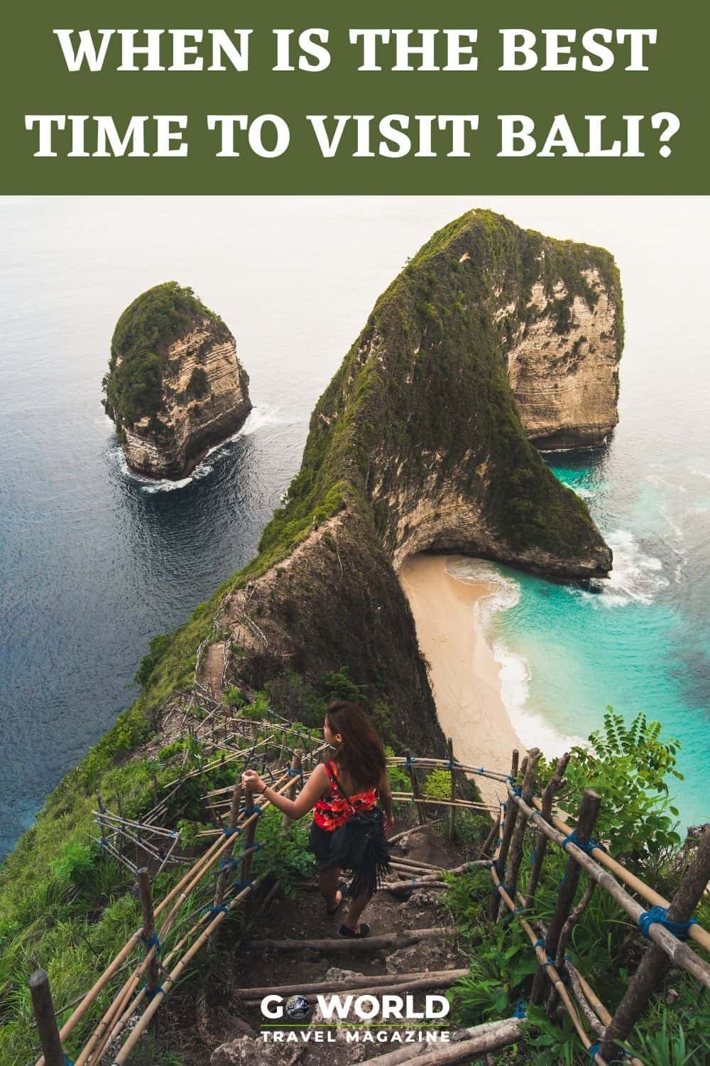 The island of Bali in Indonesia is a popular destination but when is the best time to visit Bali? Here is a look at every month of the year. #Bali #Indonesia #Besttimetovisitbali