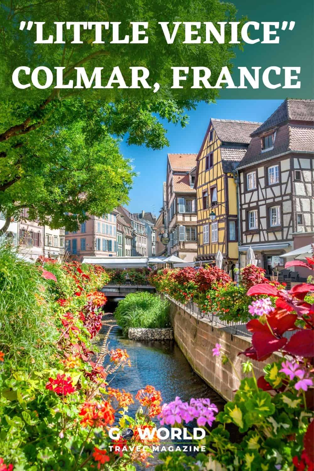 Known as Little Venice, Colmar is a famous city in the Alsace region of France. Discover this farytale town in all its magical splendour.  #France #Alsace #Littlevenice