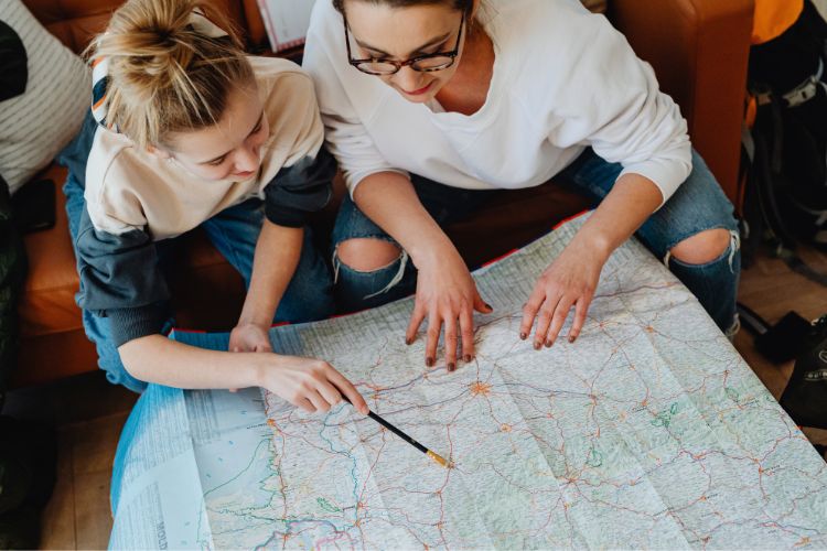 Road Trip Map