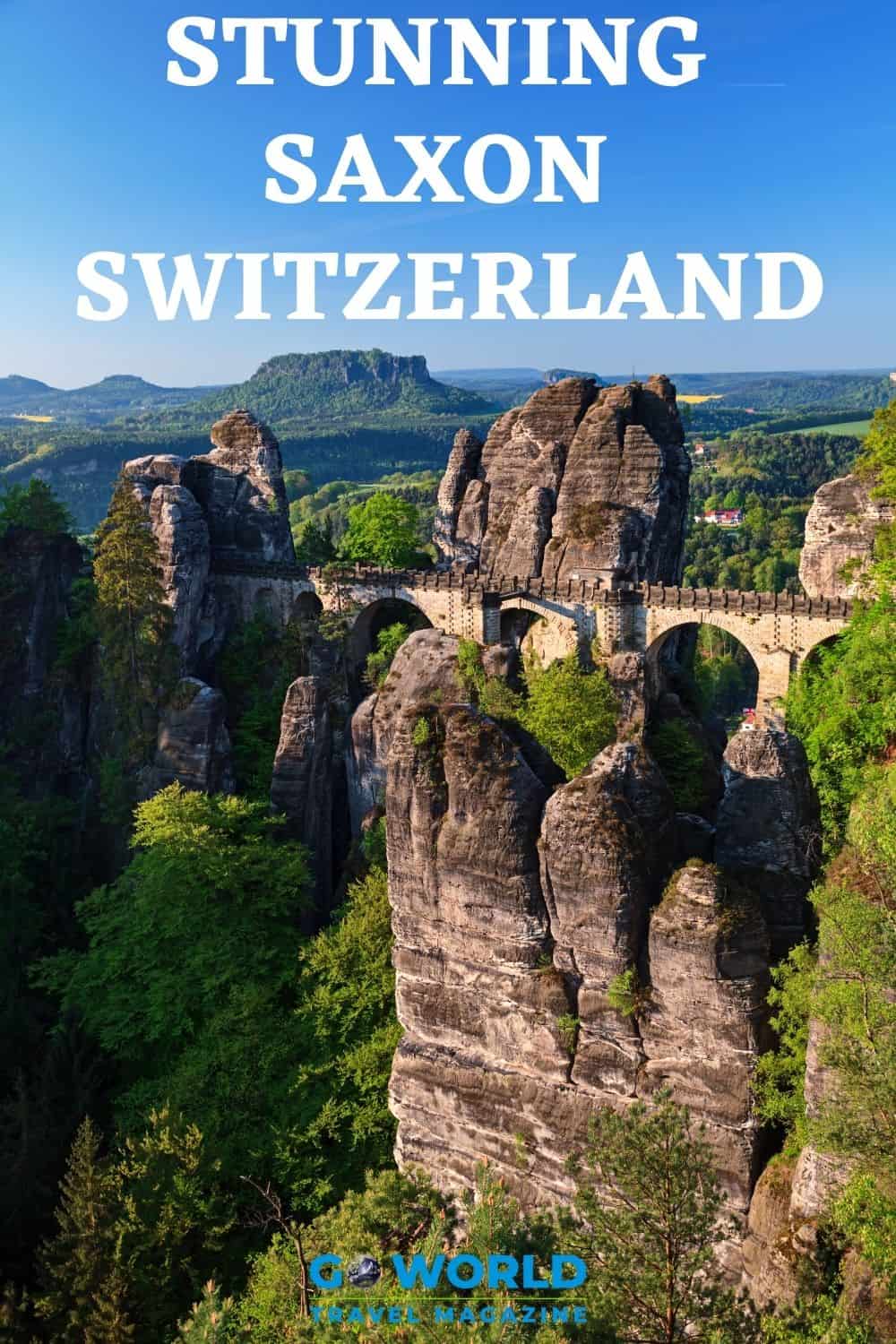 Saxon Switzerland, in Germany, was a place favored by the artists of German Romanticism era. Go now while still undiscovered by mass tourism. #saxonswitzerland #travelgermany