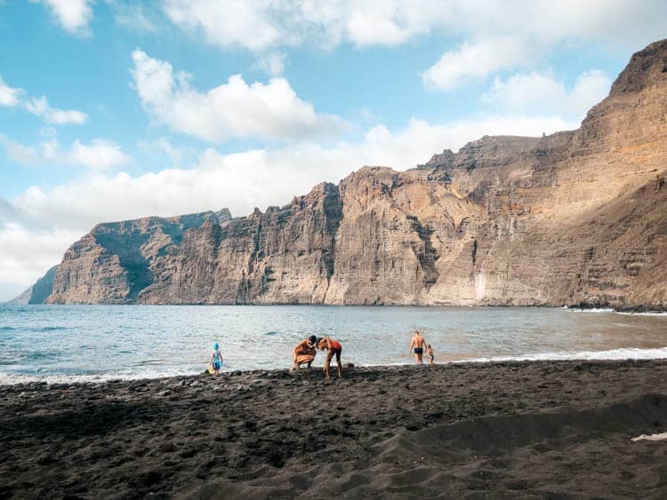 Tenerife Los Gigantes cliffs