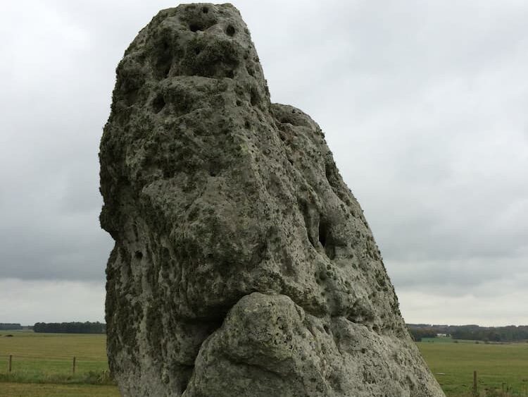 A single behemoth stone up close. Photo by Susmita Sengupta