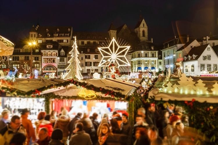 Münsterplatz at Christmas