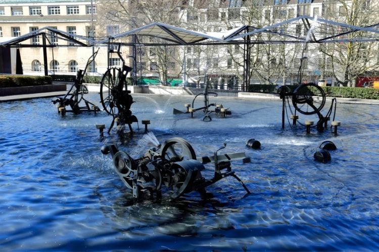 Basel Switzerland Tinguely Fountain 