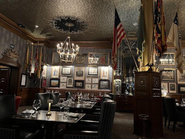 Palace Arms filled with Napoleonic antiques. Photo by Claudia Carbone
