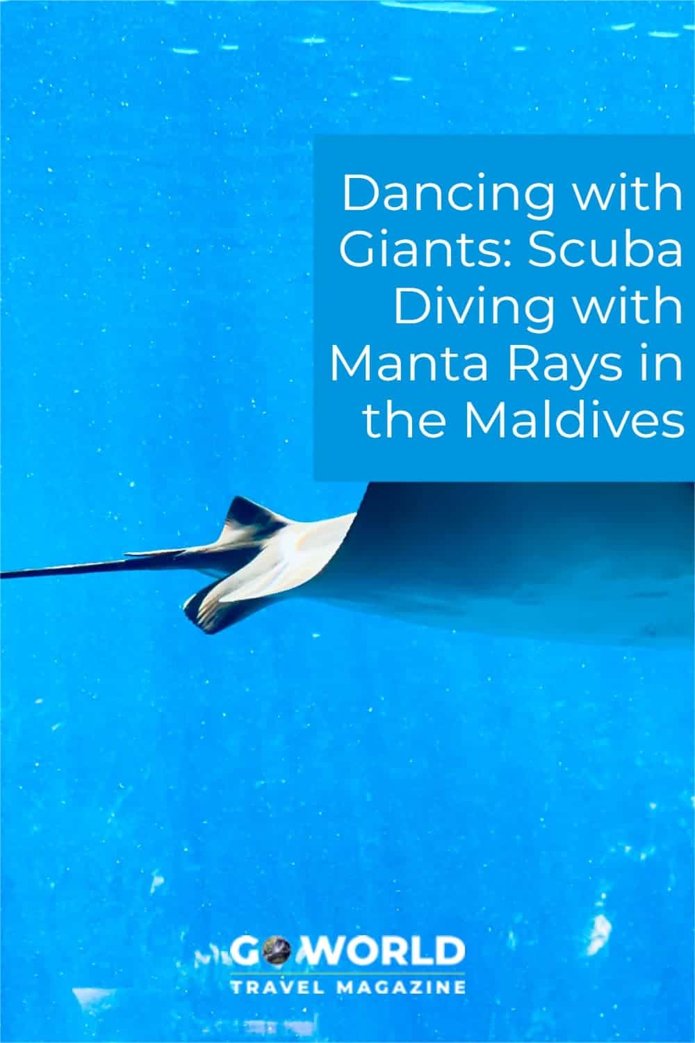 Dancing with Giants: Scuba Diving with Manta Rays in the Maldives