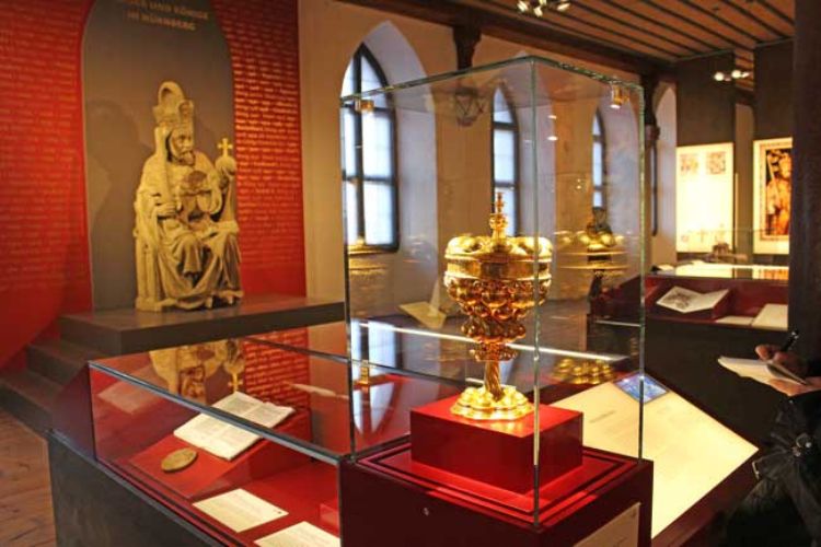 Exhibit in the Imperial Castle in Nuremberg