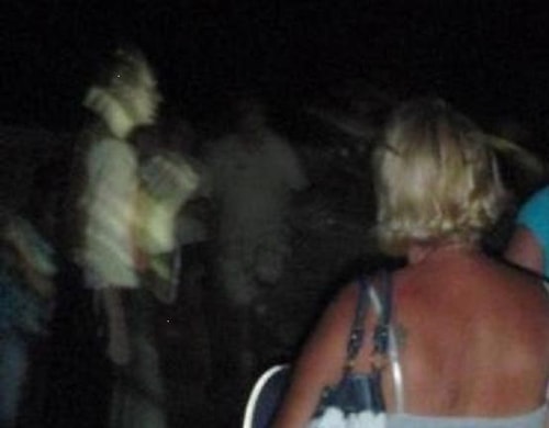 An apparition sighted at a tour from 2008. Photo courtesy of Ghosts and Gravestones