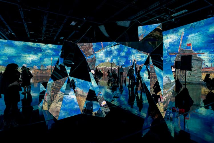 Immersive Van Gogh in Denver. Photo by Carri Wilbanks