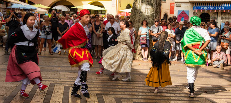 Dancers Celebrating their Catalan Heritage