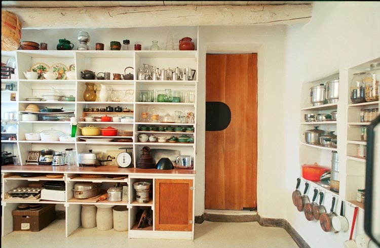Abiquiu house pantry
