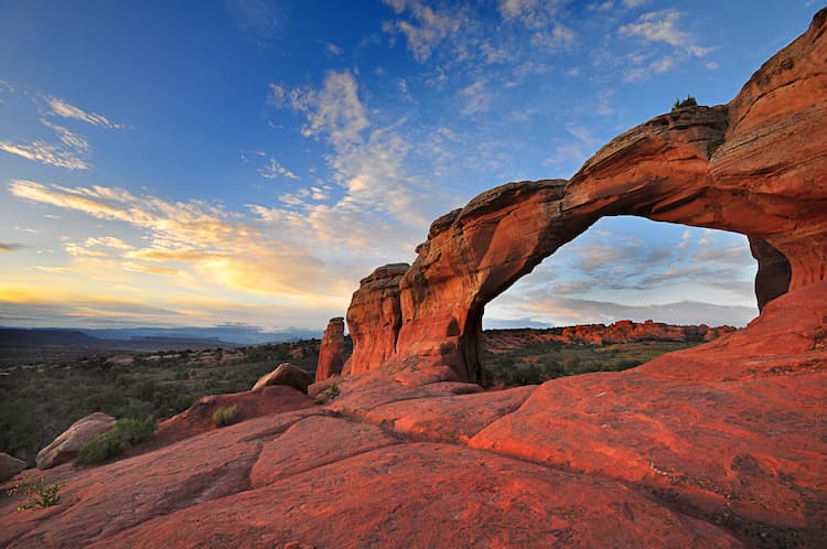 Arches National Park, United States. Photo courtesy of NOAA