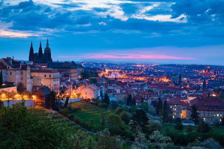 Evening in Prague. Photo by Frantisek Zelinka