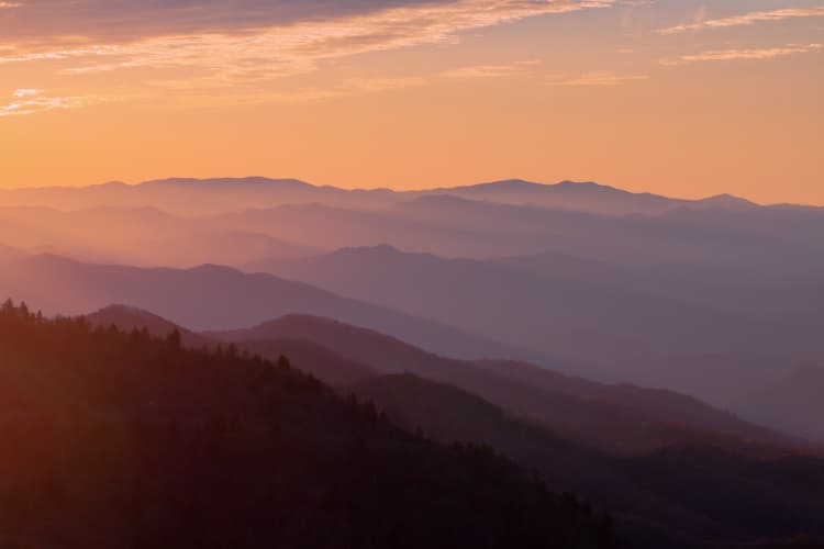 Great Smoky Mountains, United States. Photo by Jonny James