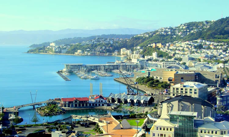Inter Islander NZ Scenic Wellington and its gorgeous harbour.
