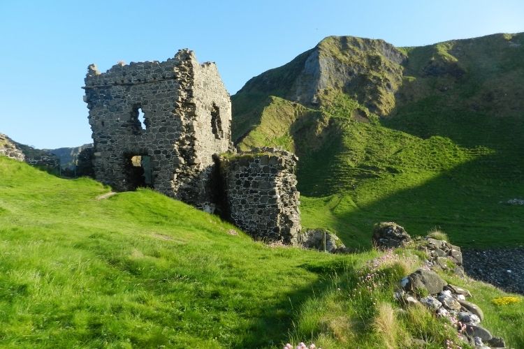 Irish folklore ruins