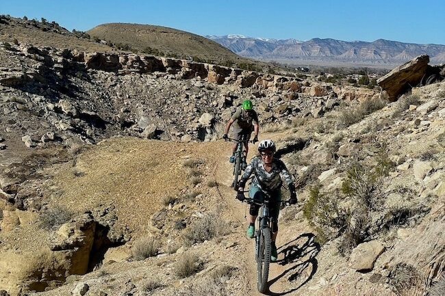 Singletrack called Miramonte in Grand Junction. Photo by Adde Sharp