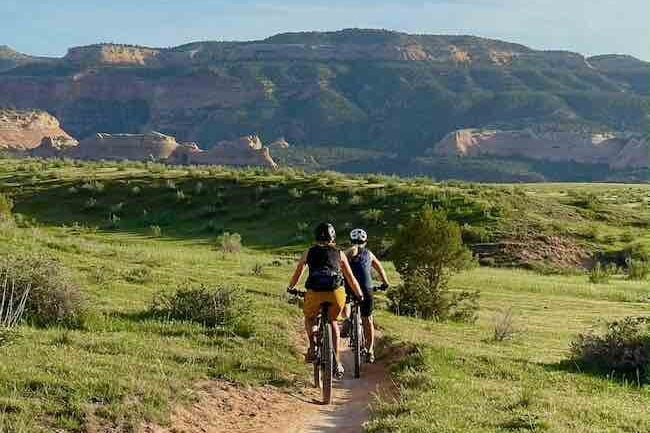 Singletrack riding in Grand Junction. Photo courtesy of Adde Sharp