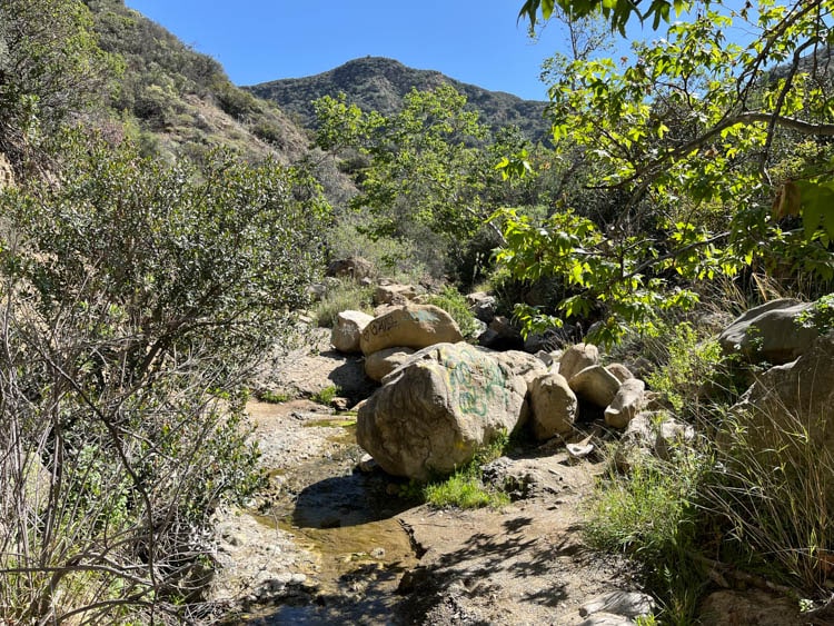 Black Star Canyon Hike Valley and sun exposure