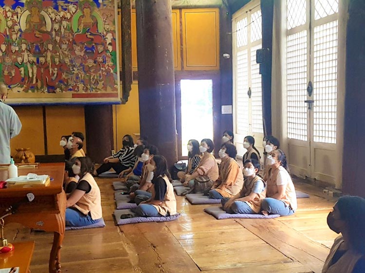 Inside the Temple