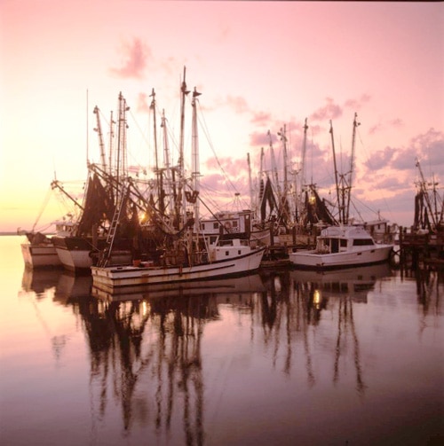 Shrimp boats are another throwback to Amelia Island’s glory days. Photo by Victor Block