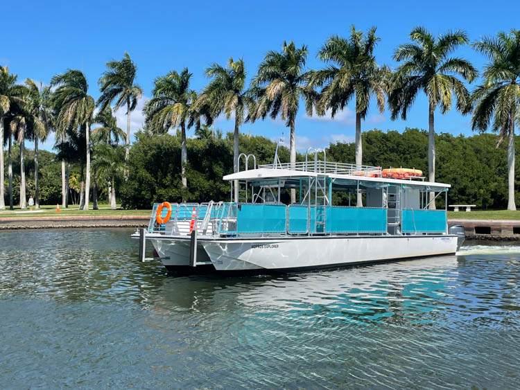 Biscayne National Park Tour boat