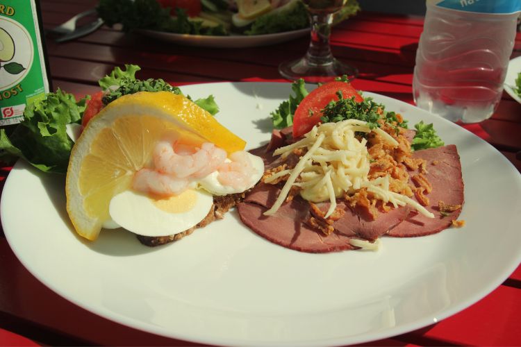 Traditional Danish food