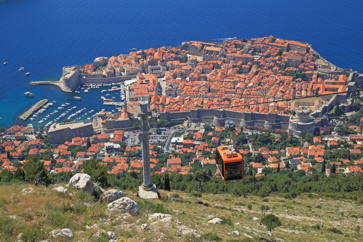 Dubrovnik cable car