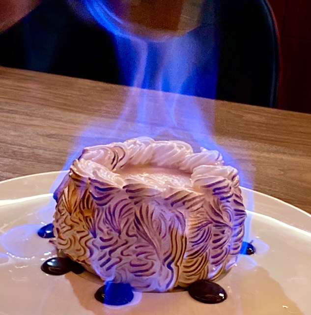 Baked Alaska at Barry’s Downtown Prime Steakhouse