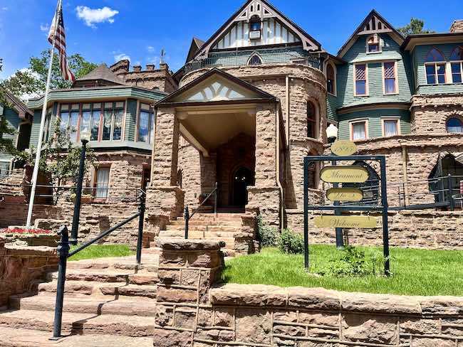 Miramont Castle in Manitou Springs in the Pikes Peak Region. Photo by Claudia Carbone