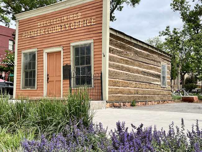 Original county courthouse built in 1859. Photo by Claudia Carbone