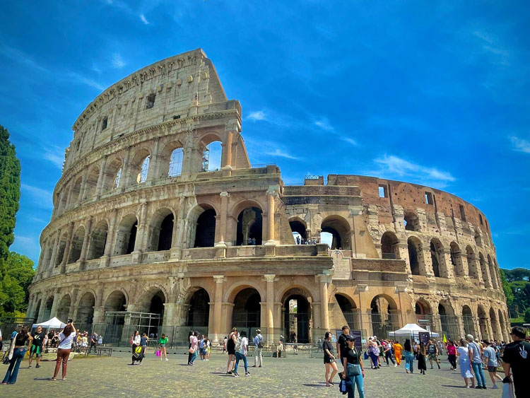 The Rome Colosseum. Photo by Benjamin Rader