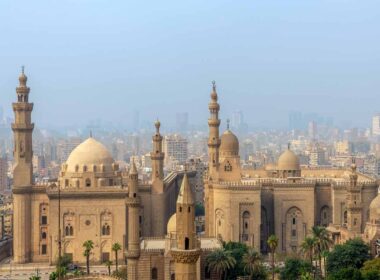 The skyline of Cairo, Egypt is pierces by minarets adorning mosques. Photo by Khaled Eladawy/Dreamstime