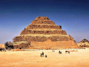 The Step Pyramid is the first pyramid to ever be built in 2650 B.C.E. and remains the oldest stone structure in the world. Photo by Witthayap/Dreamstime.com