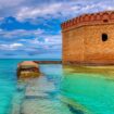 Fort Jefferson in Dry Tortugas National Park. Photo by Dana Allen from Getty Images via Canva