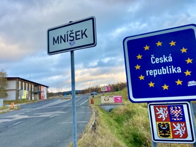 Germany’s border with the Czech Republic