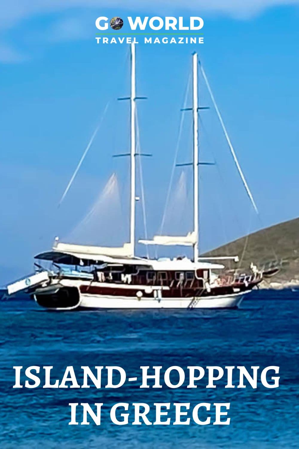 A Greece island hopping voyage that takes you to some of the most beautiful, off-the-beaten-path isles on a gorgeous, intimate yacht. #islandhoppinggreece #greekislands
