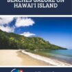 Are you ready to check out black sand beaches and beautiful volcanoes? Check out Hawai'i Island for volcanoes and beaches! #Hawaii #BeachesonHawai'iIsland #Hawai'iIsland #VolcanoesinHawaii
