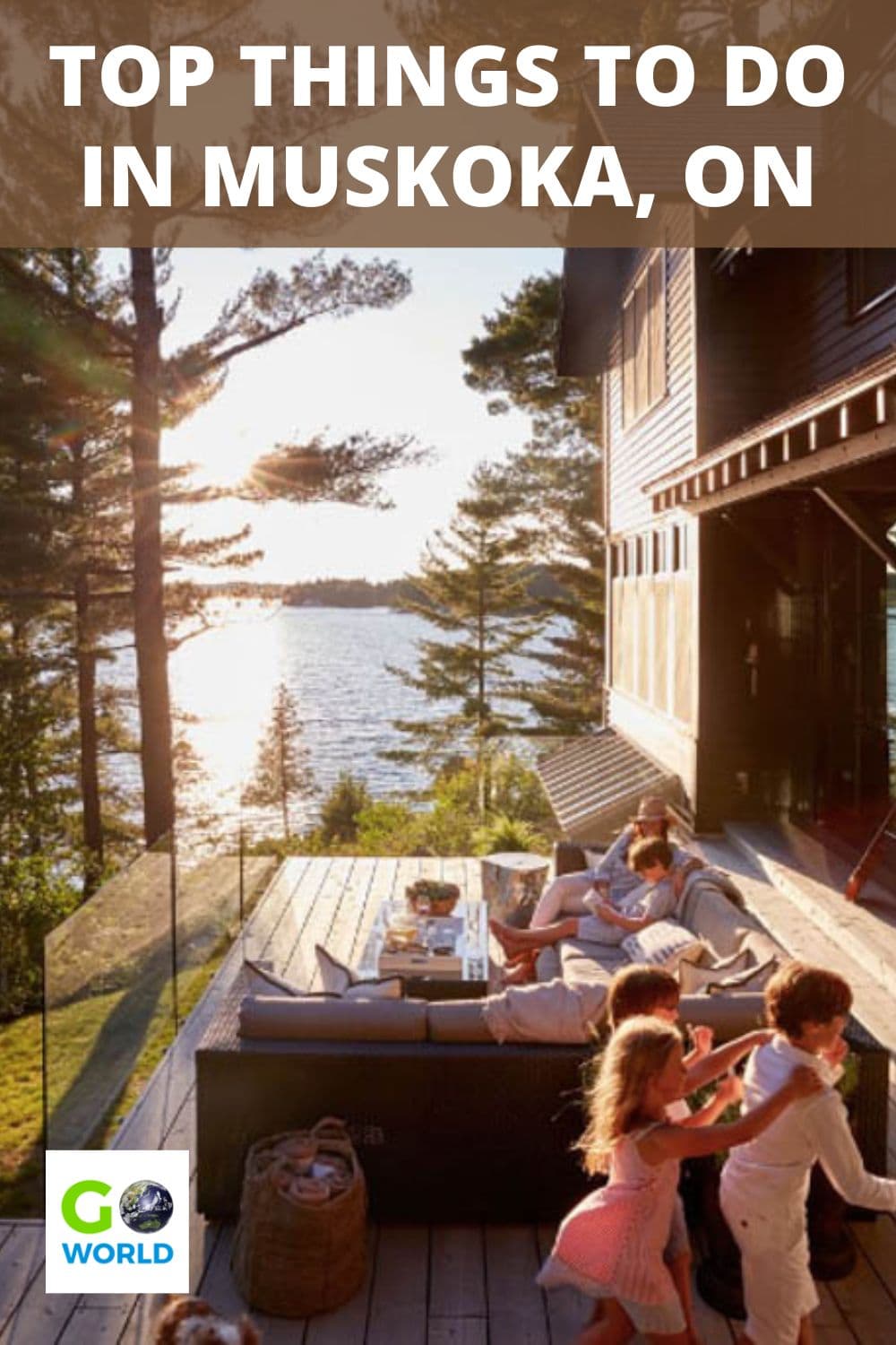 Known as Canada's Hamptons there are plenty of things to do in Muskoka in the summer like water skiing, wake foiling and farmers' markets. #muskokaontario #muskokacanada