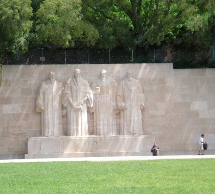 The Reformation Wall in the Parc des Bastions