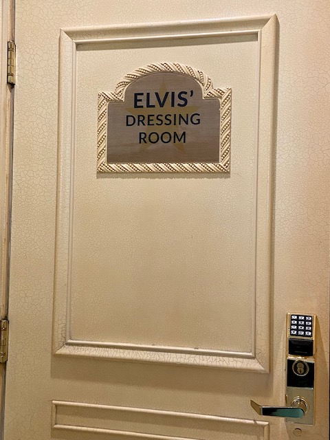 Elvis dressing room Las Vegas