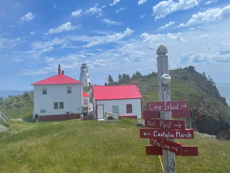 Lighthouse on Grand Manan Island