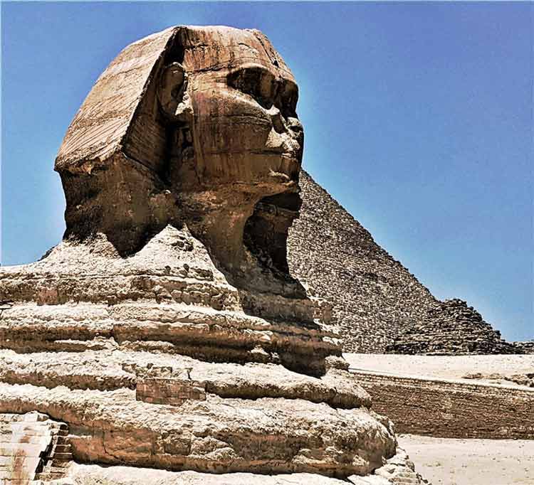 The Sphinx never fails to astound. Photo by Fyllis Hockman