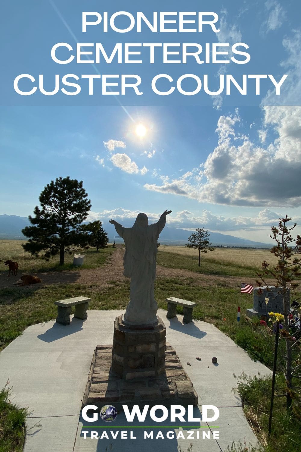 Visit the Pioneer Cemeteries of Custer County, Colorado for fascinating history, interesting stories of past residents and beautiful serenity. #Colorado #Pioneercemeteriescolorado