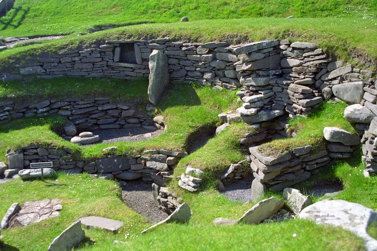 Viking ruins in Jarslhof