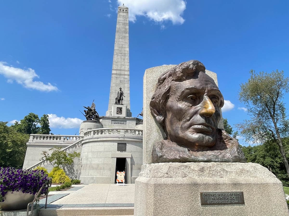 Springfield Illinois Lincoln Tomb.