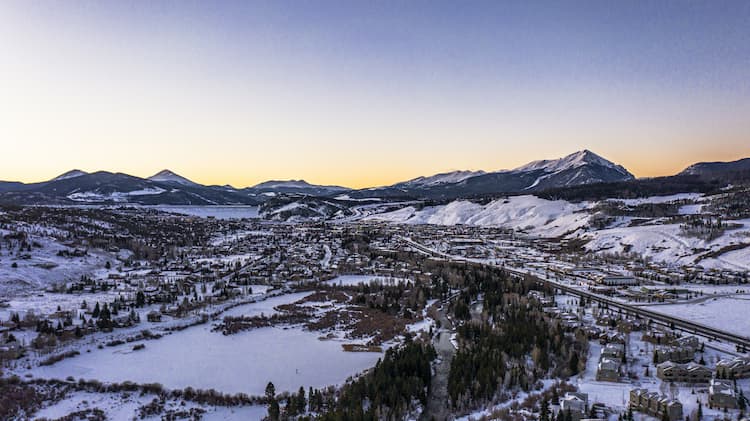 Sunrise. Photo courtesy of Town of Silverthorne