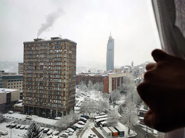 Waking up in Sarajevo. Photo by Thomas Später