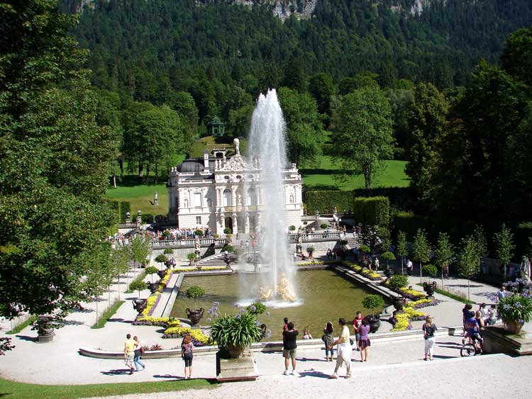 Ludwig II's childhood home, Hohenschwangau (near Fussen)