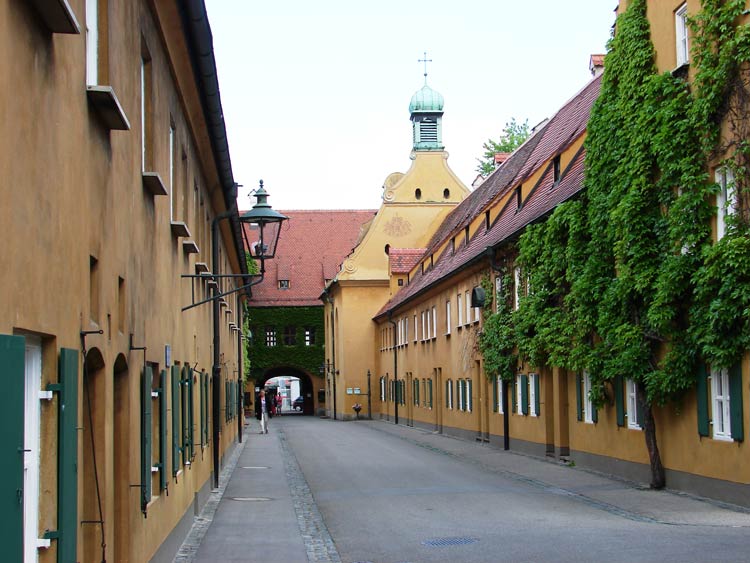 Augsburg's Fuggerei is said to be the oldest social settlement in the world